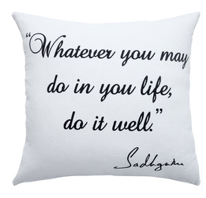 Life Inspirational Throw Pillow
