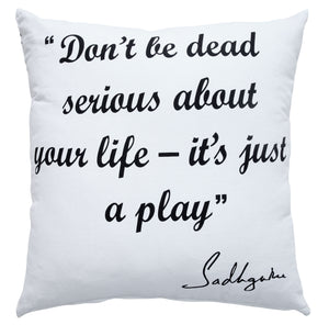 Play Inspirational Throw Pillow
