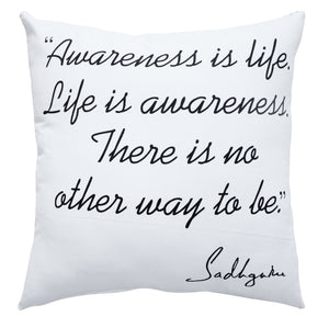 Awareness Inspirational Throw Pillow