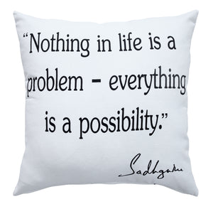 Possibility Inspirational Throw Pillow